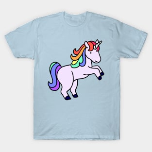 Playful rainbow unicorn T-Shirt